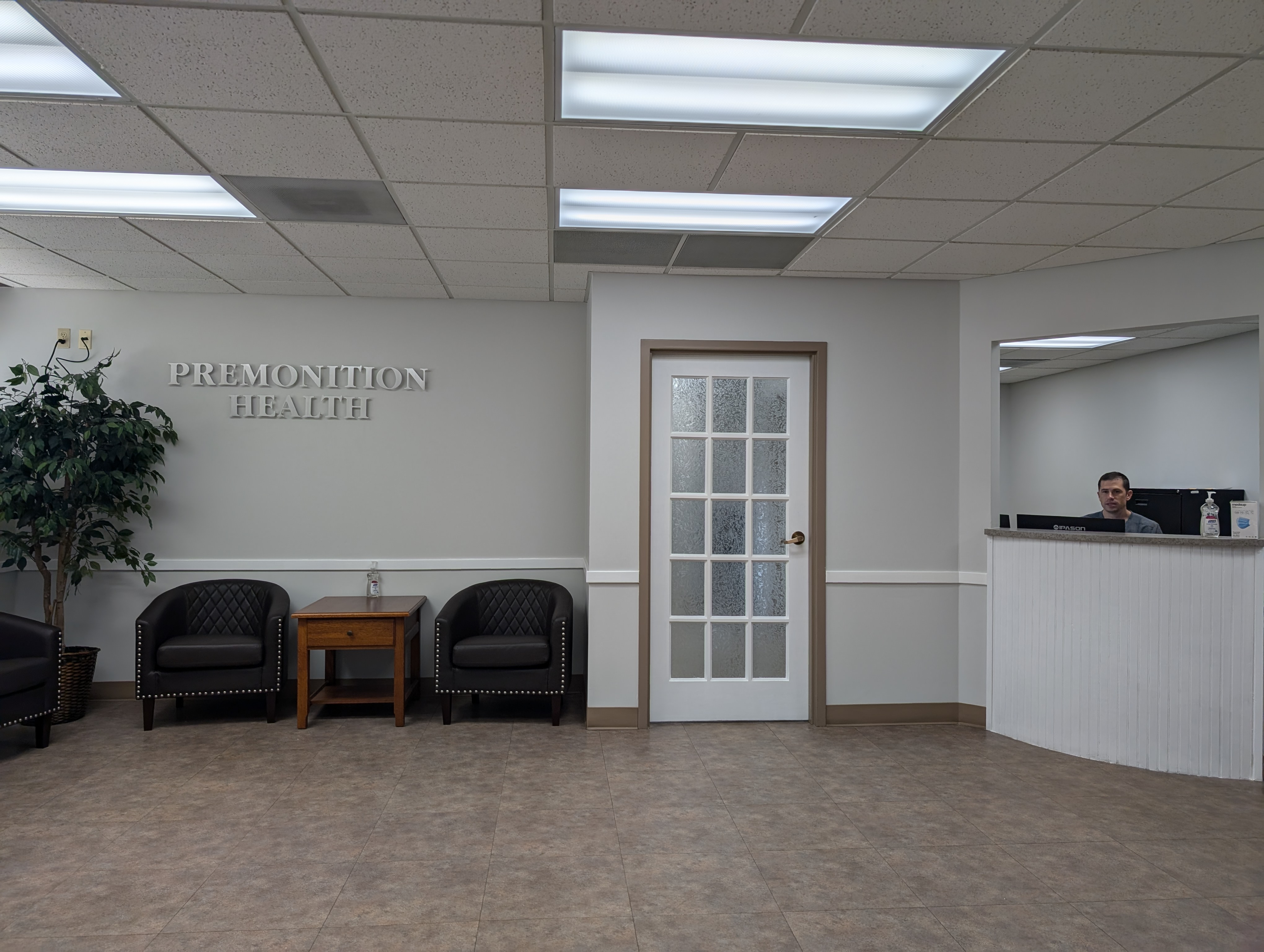 Premonition Health clinic lobby